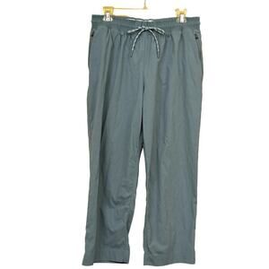 Athleta Trekkie Straight crop, 12, blue, large, sporty, fitness, athleisure